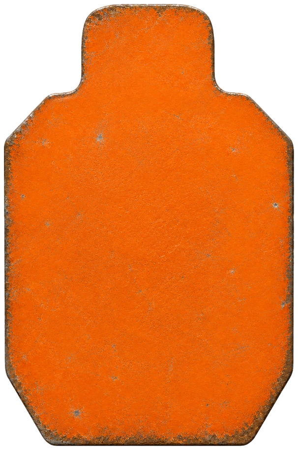 Steel torso silhouette